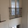Door balcony rail
