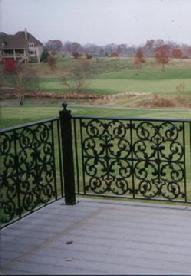CAST ALUMINUM PANEL vintage