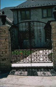 aluminum walk gate