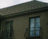 small belly picket window railings.