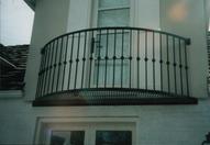 CUSTOM CURVED BALCONY