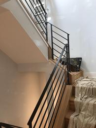 horizontal bar steel  contemporary rail