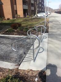 powder coated aluminum contemporary rail