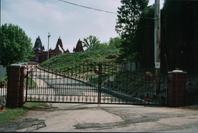 wide gate for temple