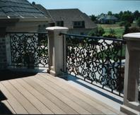victorian cast iron rail