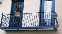 BOWED PICKET BALCONY GALVANIZED STEEL