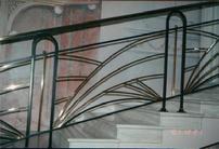 brass overlap fan