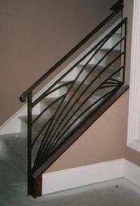 overlap fan rail