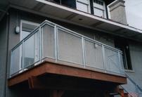 GALVANIZED MESH CONTEMPORARY RAILING