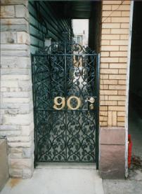 Alley gate