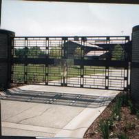 contemporary estate gate