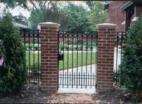3/4 picket gate