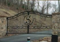 galvanized outswing gate